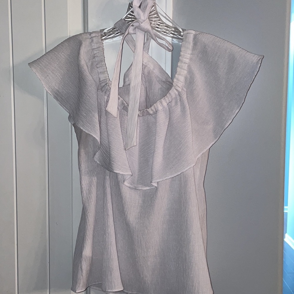 Michael Kors off the shoulder White Top - Picture 2 of 4